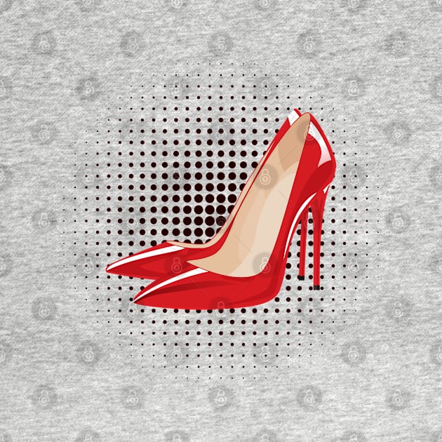 Shoe Addict Killer High Heel Red Pumps by Hixon House